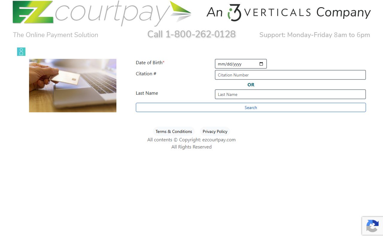 Upson County traffic citation lookup EZCourtPay fields